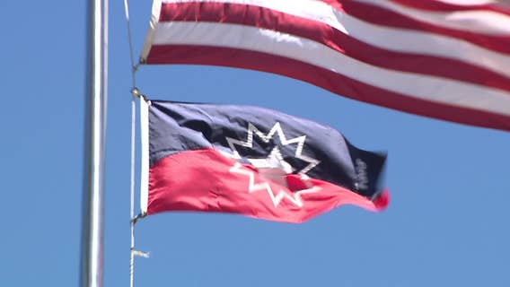 Milwaukee raises Juneteenth flag above city hall