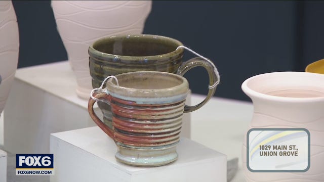 Seven Seas Creative Space has a wide variety of ceramic pieces