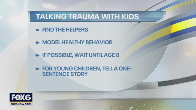 Talking to kids about traumatic events