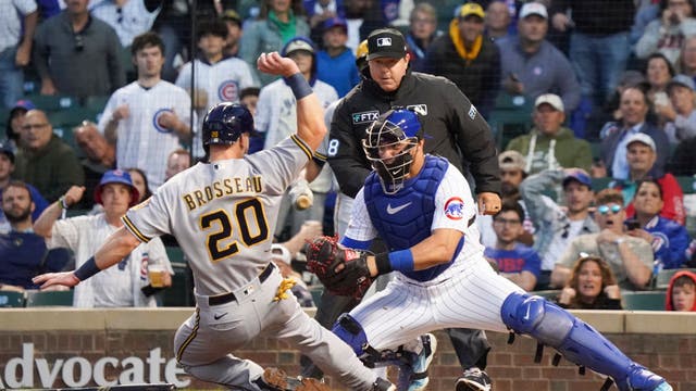 Cubs beat Brewers 4-3