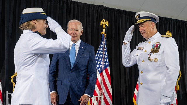 Coast Guard Adm. Linda Fagan becomes first woman to lead a U.S. military branch