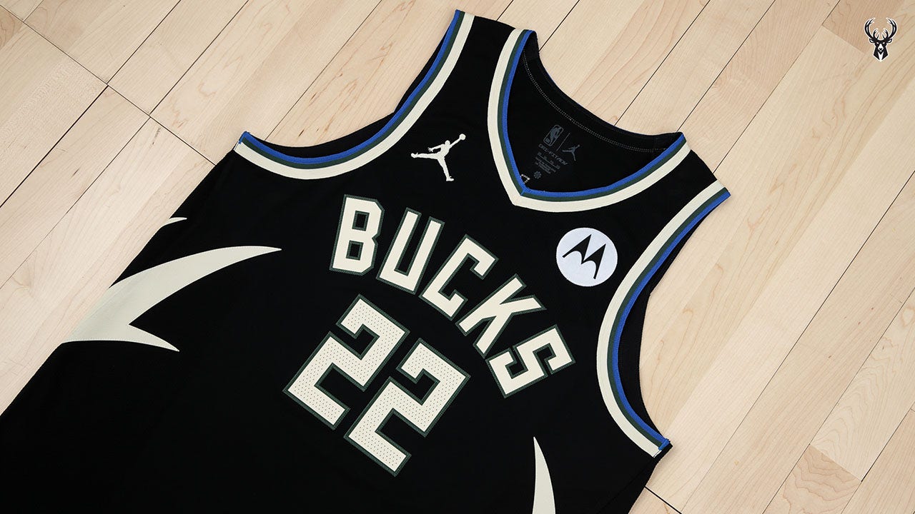 Bucks unveil new black jerseys; 'Fear The Deer' Statement Edition