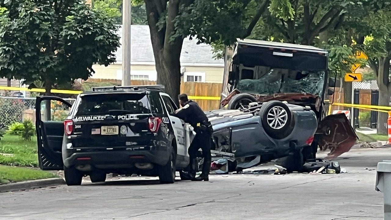 Milwaukee Police Chase, Rollover Crash; 3 Taken To Hospital | FOX6 ...