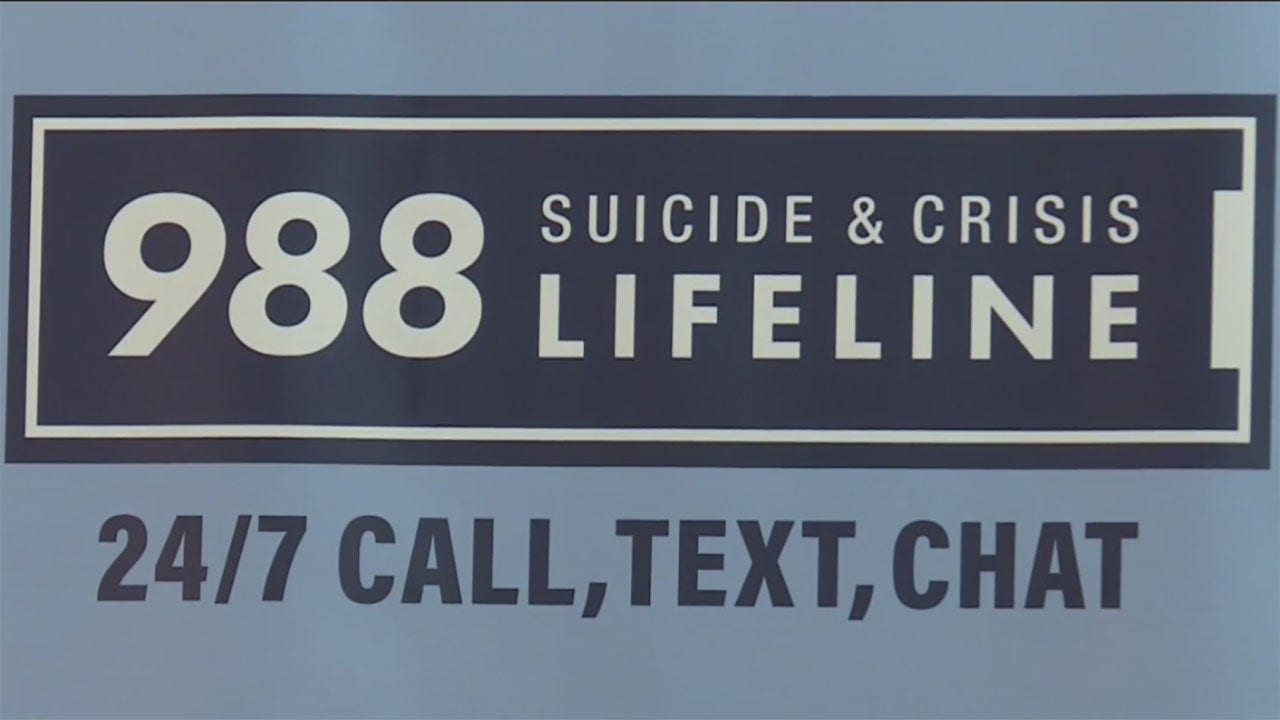 988 Suicide & Crisis Lifeline Launches Saturday