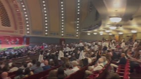 University of Michigan medical students walk out of white coat ceremony because of anti-abortion speaker