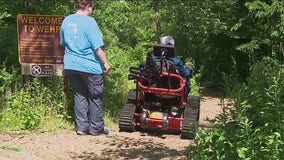 Wehr Nature Center all-terrain wheelchair unveiled