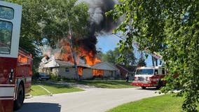 Glendale house explosion, man burned
