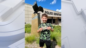 West Bend police salute boy for honesty, integrity