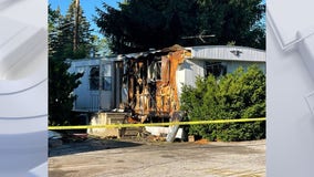 Cudahy mobile home fire; no injuries reported