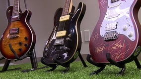 Generac autographed guitars donation raises $9K for Red Cross