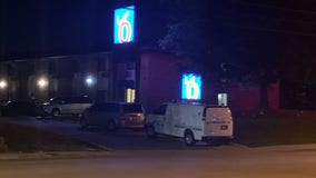 Heavy police presence; Motel 6 near 13th and College