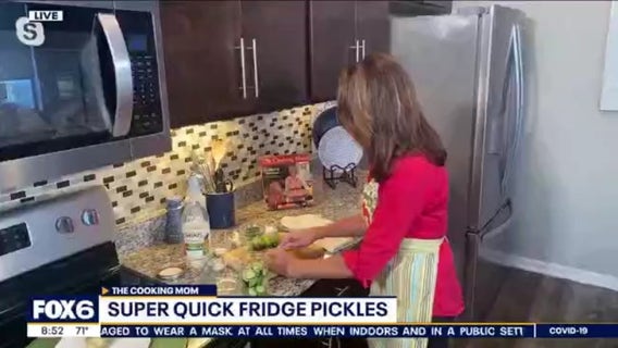 Super quick fridge pickles: recipe