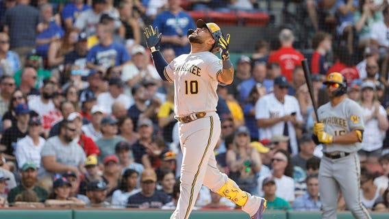 Brewers top Red Sox; Narváez, Renfroe, Taylor homer