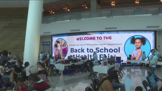 Back-to-school: Milwaukee Health Department fair gets families ready