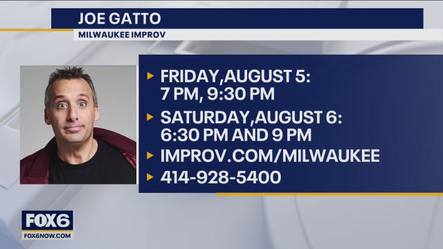 Comedian Joe Gatto stopping in Milwaukee