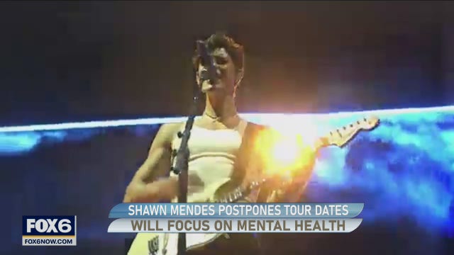 Shawn Mendes postpones tour
