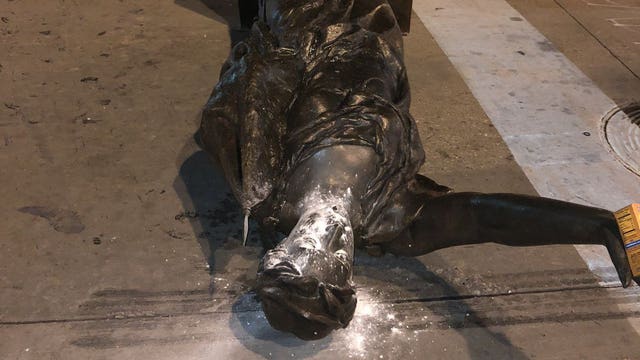 Capitol statues damaged in protests: Madison man gets probation