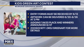 Kids Green Art Contest; enter through Aug. 12