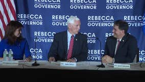 Republican race for Wisconsin governor; Mike Pence casts endorsement
