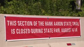 Hank Aaron Trail portion closed during run of Wisconsin State Fair