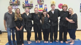 No shortage of black belts, toughness for karate family of 8
