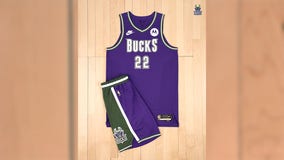 Bucks purple jerseys back; 'Light It Up' classics for upcoming season