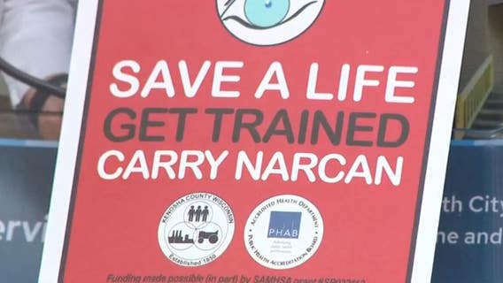 Kenosha County Fair Narcan training, giveaway