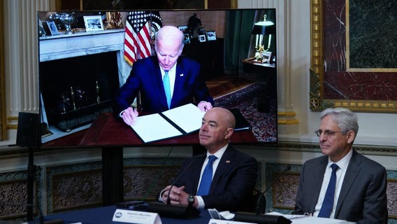 Biden signs executive order aimed at protecting travel for abortion