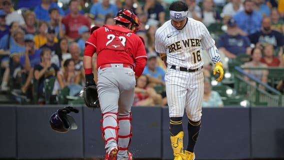 Reds beat Brewers 4-2