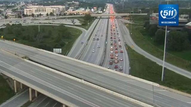 'Police activity' closes I-94 EB at Brookfield Road