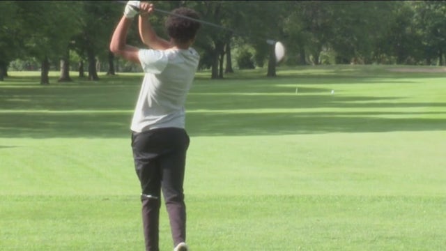 Youth golf tournament at Currie Park