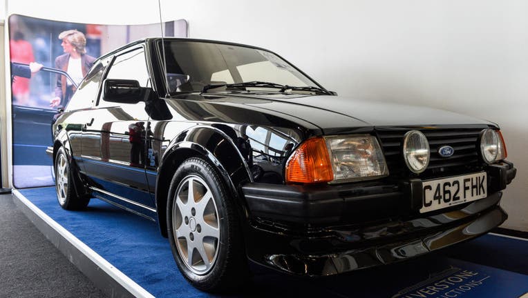 The Princess Of Wales' Ford Escort Up For Auction At Silverstone