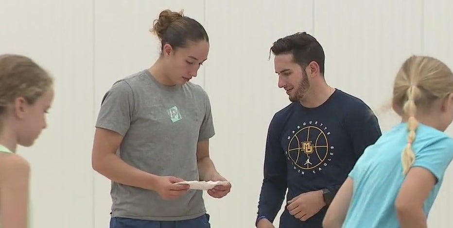 Cam and Chloe Marotta Basketball Camp