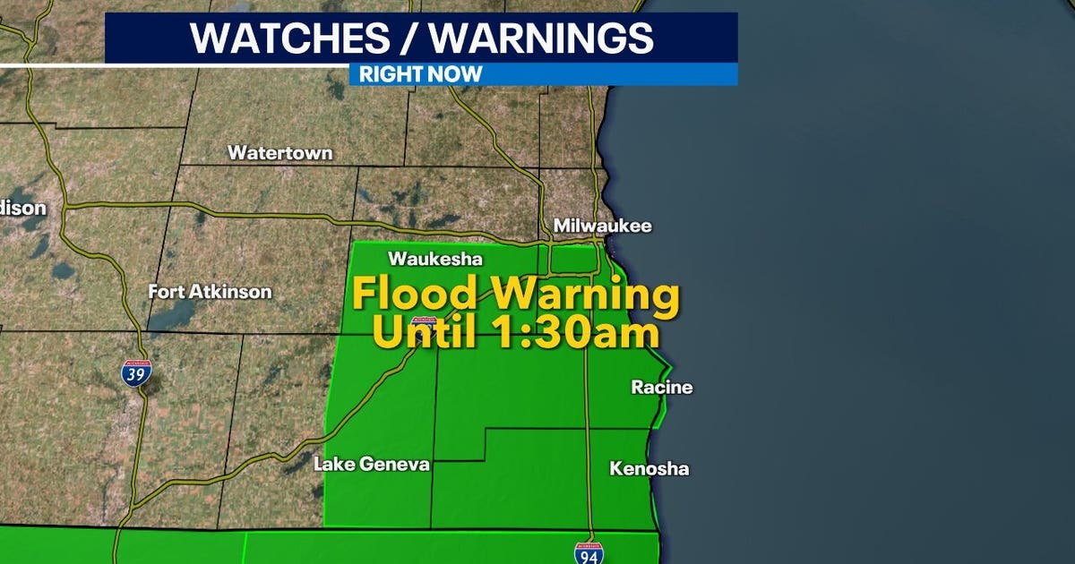 Flood warning, record daily rainfall in Milwaukee | FOX6 Milwaukee