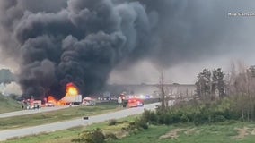 Belgium semi crash, fire, 2 dead, I-43 reopens
