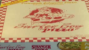 'Stranger Things Surfer Boy Pizza;' made by Palermo's in Milwaukee