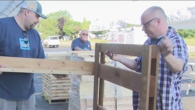 Beds for kids in need; volunteers join Kenosha effort to build 100