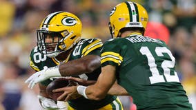 AJ Dillon on Packers' win: 'You got to celebrate, give credit where it's due'