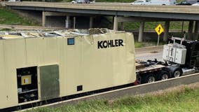 Kohler generator truck overpass crash, I-175 ‘long-term’ lane closure