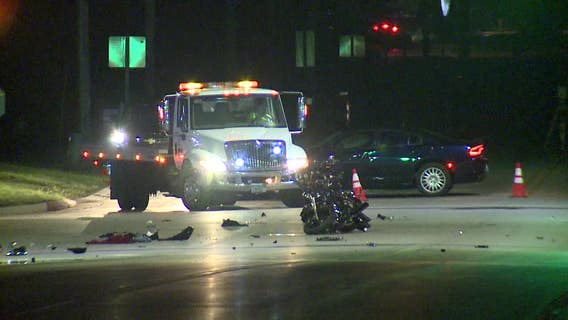 Caledonia motorcycle crash; 1 dead, 1 flown to hospital