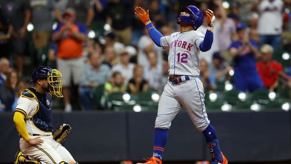 Mets beat Brewers 7-5, Lindor grand slam