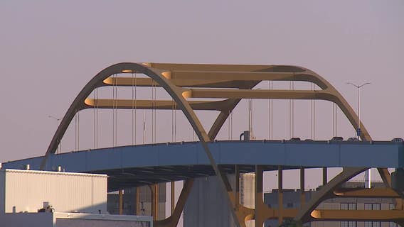 Milorganite building construction; Hoan Bridge travel impact