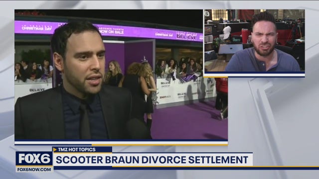 Scooter Braun divorce settlement