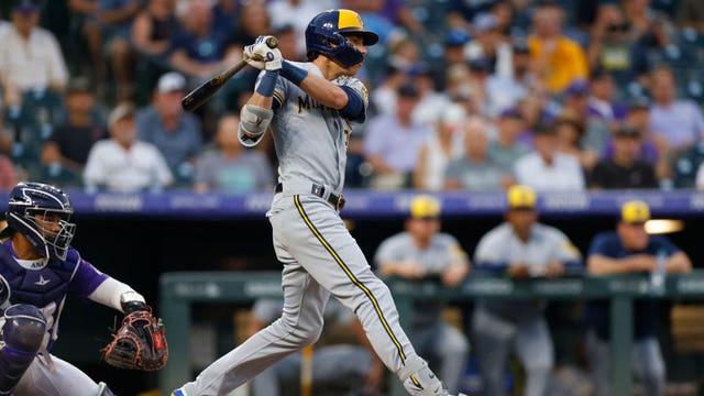 Rockies beat Brewers in 10 despite Yelich 499-foot HR