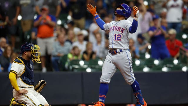 Mets beat Brewers 7-5, Lindor grand slam