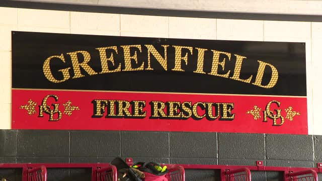 Greenfield car crash into tree, 4 taken to hospital