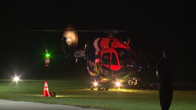 Waukesha motorcycle crash; man taken by Flight for Life to Froedtert Hospital