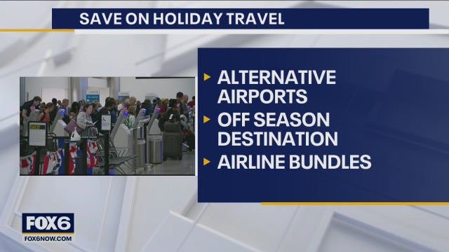 Book your holiday travel; tips to save money