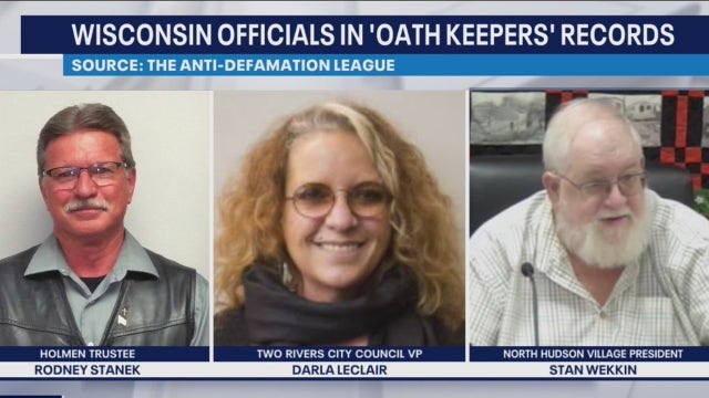 6 Wisconsin officials with Oath Keepers ties, analysis shows