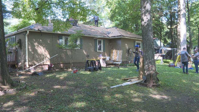 Sheboygan veteran receives free home repairs: 'What a gift'